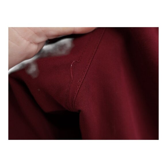 Figs Yola Skinny Scrub Bottoms Utility Nursing Medical Size Large Burgundy Red - Picture 7 of 9
